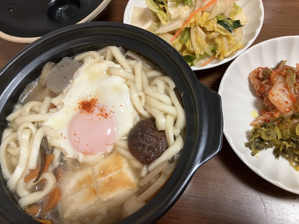 鍋焼きうどん